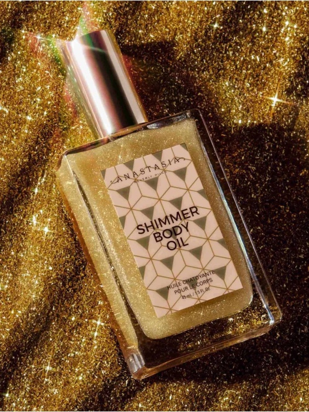 Anastasia Gold Shimmer Body Oil